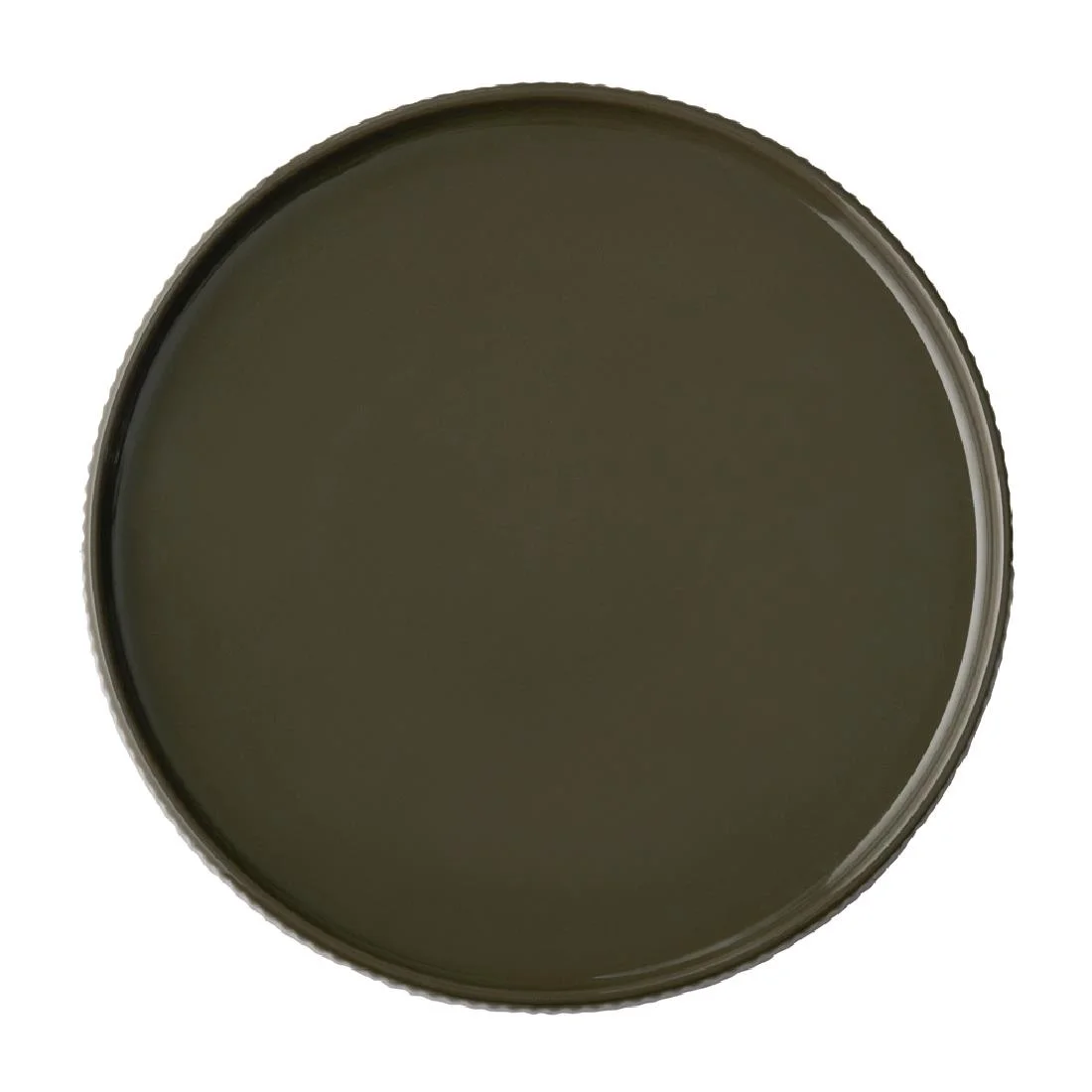 APS THE GRID Porcelain Plates Brown 230mm (3 Pack)