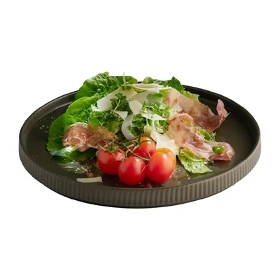 APS THE GRID Porcelain Plates Brown 260mm (3 Pack) - Image 2