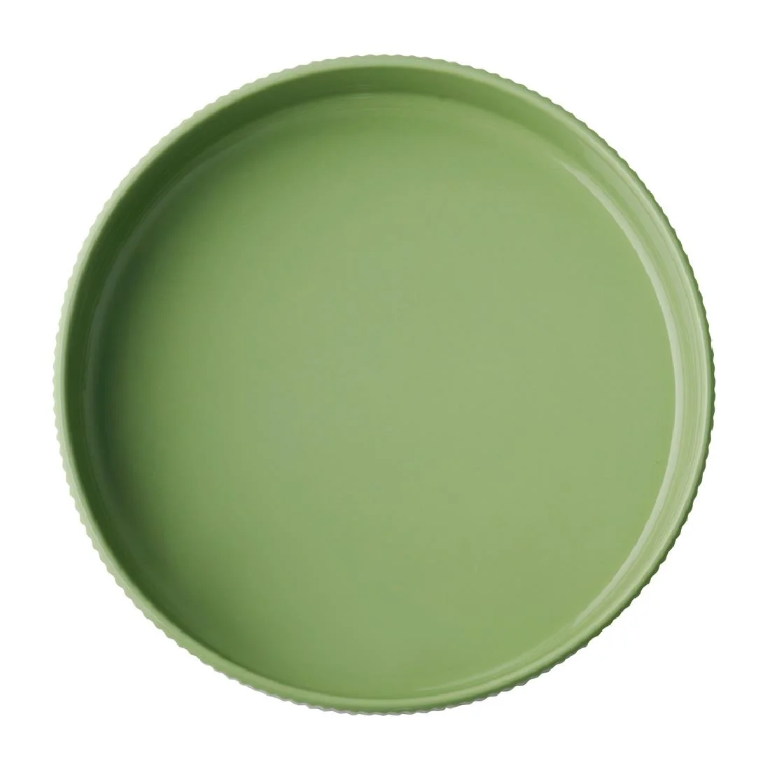 APS THE GRID Porcelain Walled Plates Sage 230mm (3 Pack) - Image 3