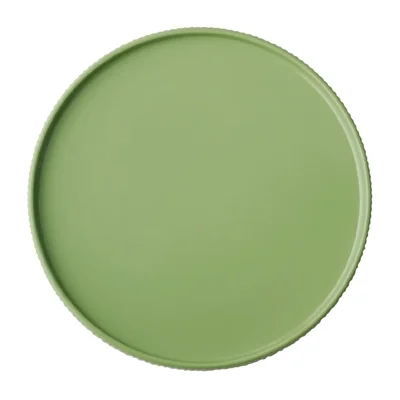 APS THE GRID Porcelain Plates Sage 260mm (3 Pack) - Image 3