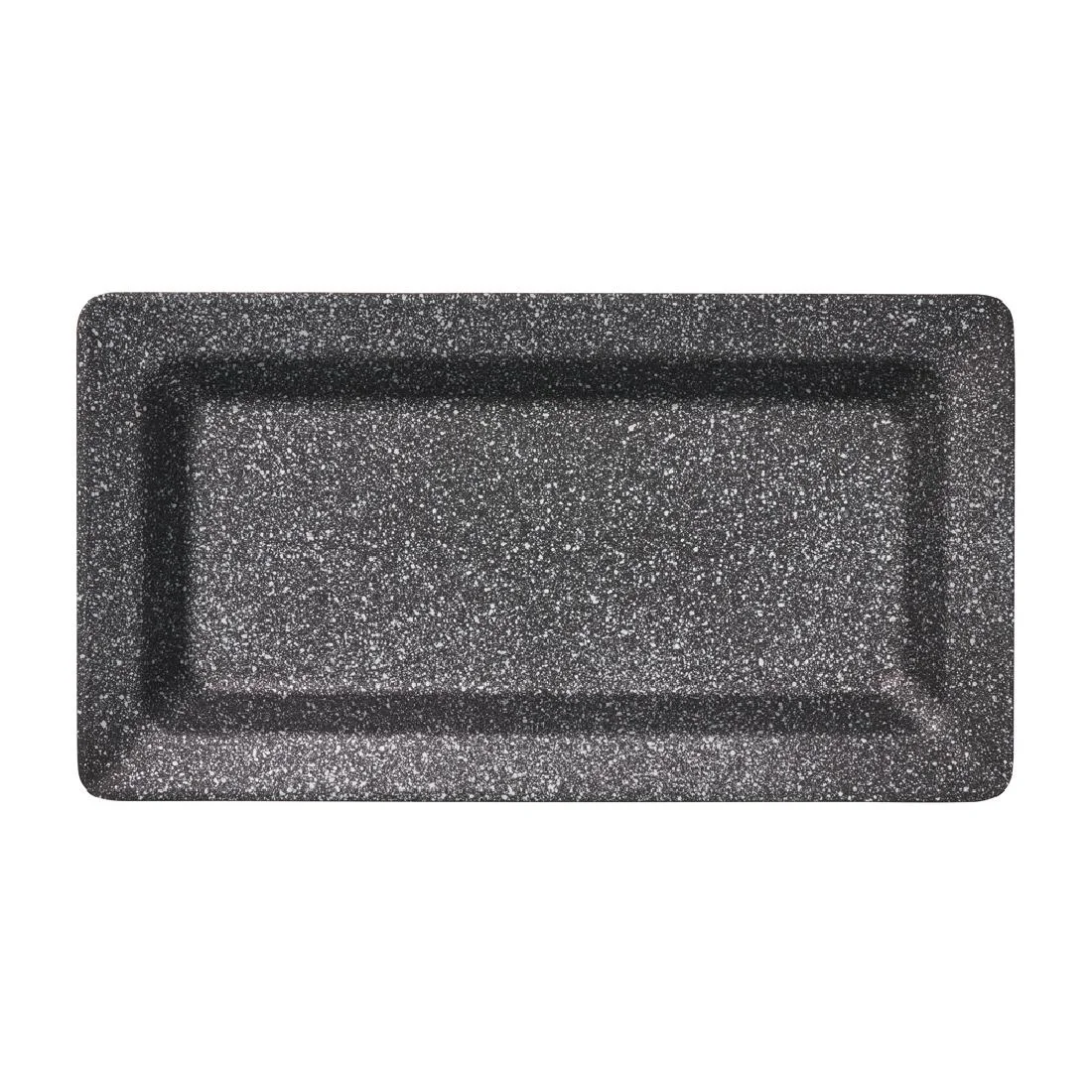 APS FROSTFIRE Black & Silver Non-Stick Tray GN 1/3 325x176mm - Image 3