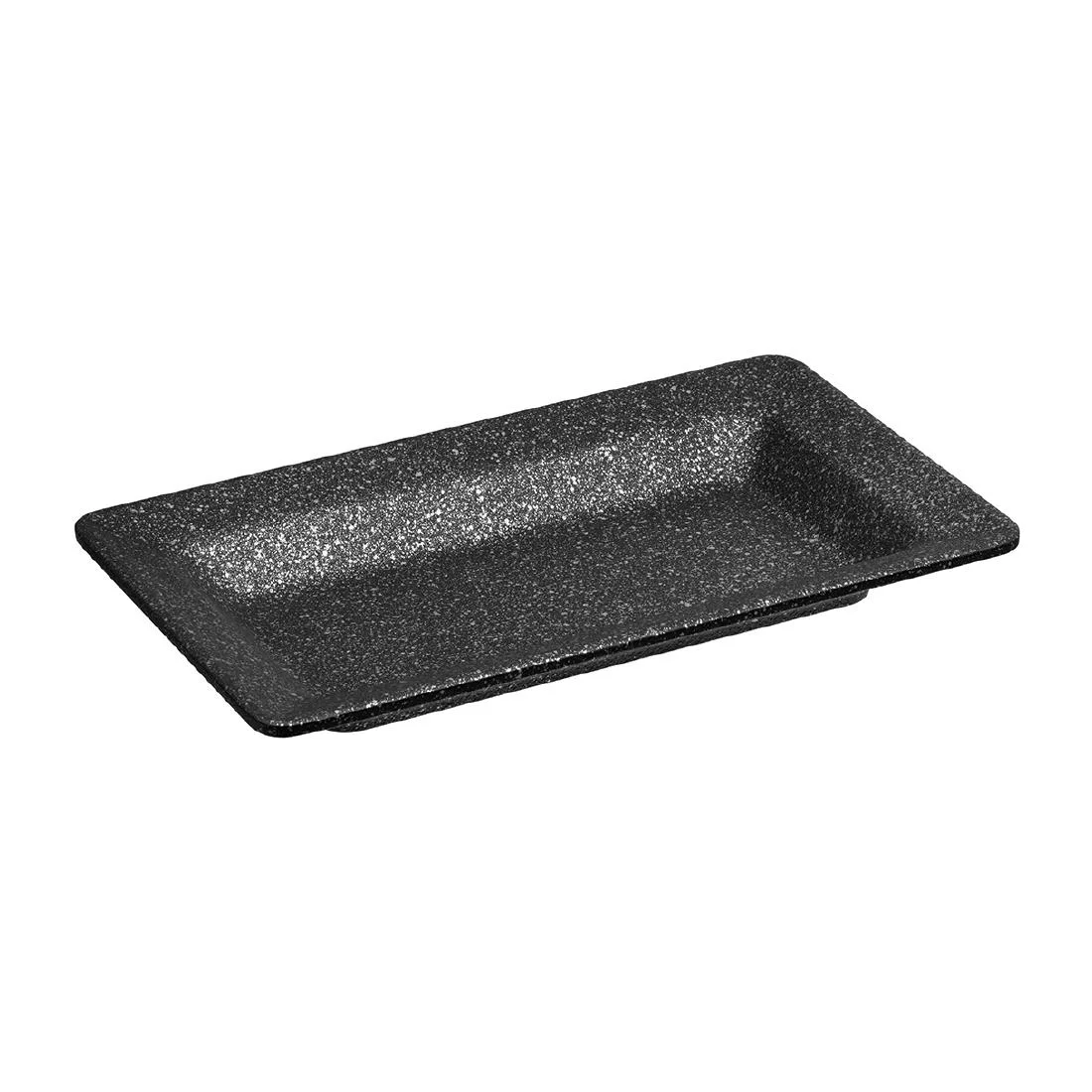 APS FROSTFIRE Black & Silver Non-Stick Tray GN 1/4 265x162mm