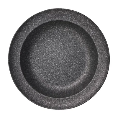 APS FROSTFIRE Black & Silver Non-Stick Coated Bowl 450mm - Image 5