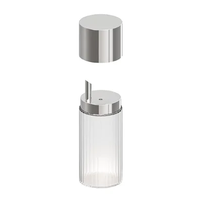 APS THE GRID Stainless Steel Vinegar/Oil Bottle 200ml - Image 2