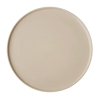 APS THE GRID Porcelain Plate Sand 320mm - Image 5