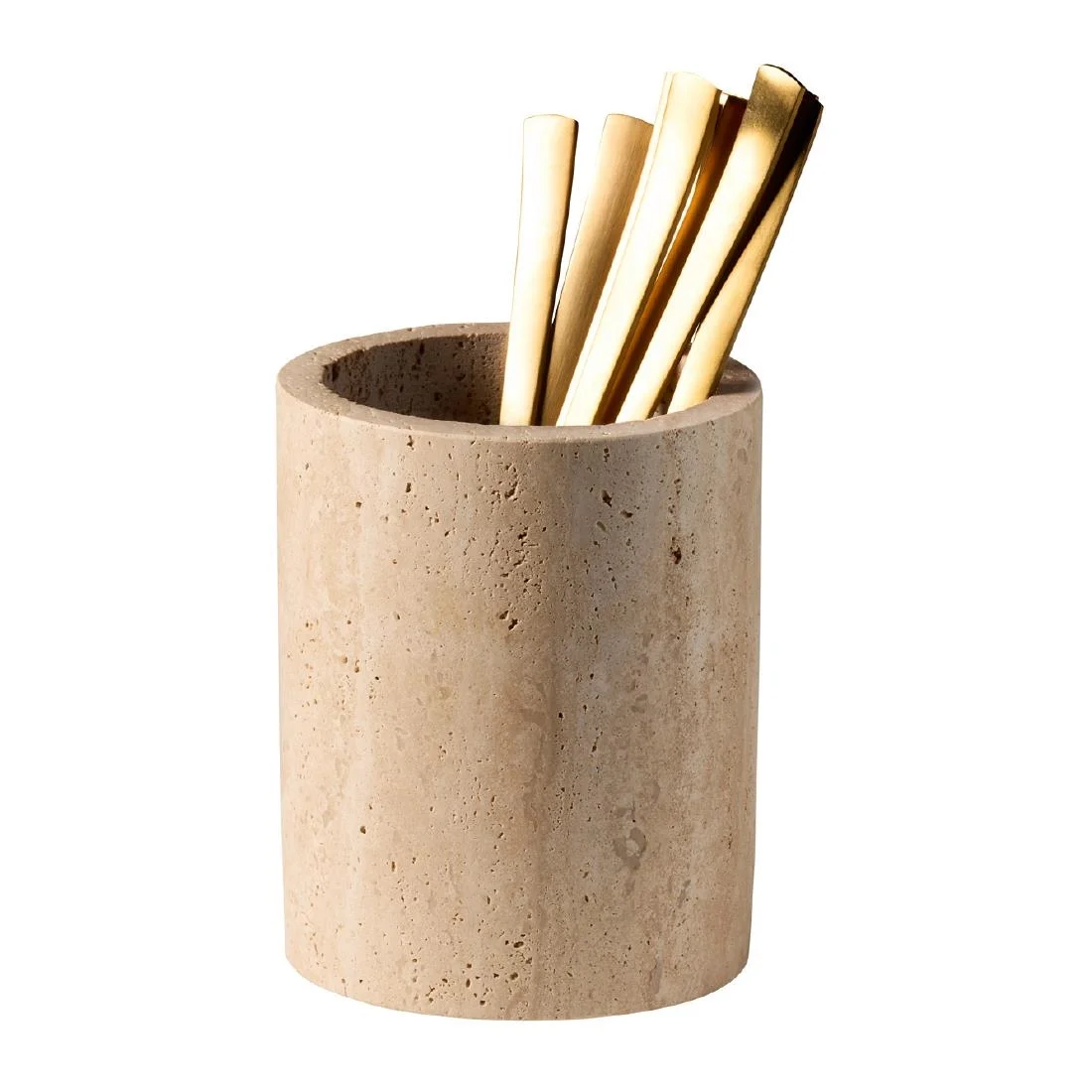 APS TRAVERTINE Cutlery Container 110mm - Image 2