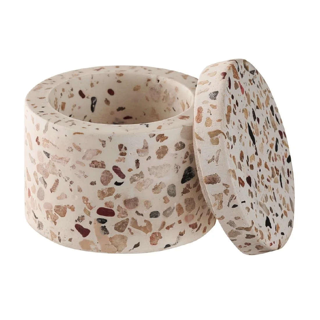 APS TERRAZZO Concrete Containers 40ml (2 Pack) - Image 3