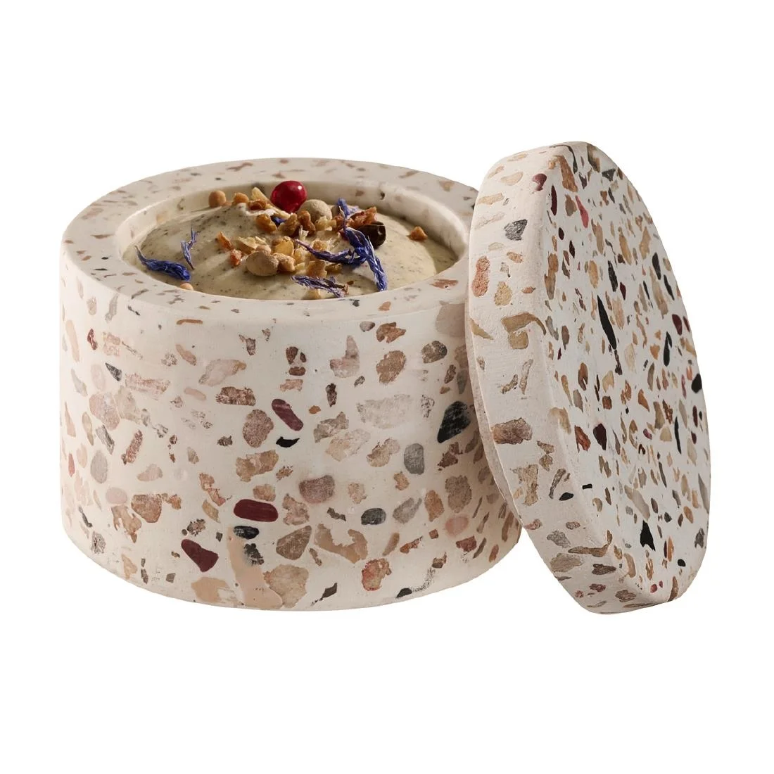APS TERRAZZO Concrete Containers 40ml (2 Pack) - Image 7