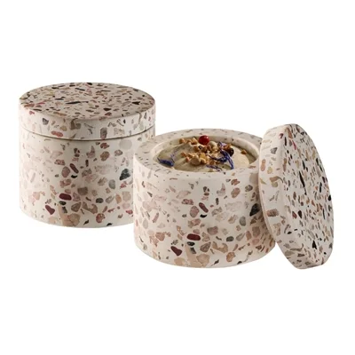 APS TERRAZZO Concrete Containers 40ml (2 Pack) - Image 7