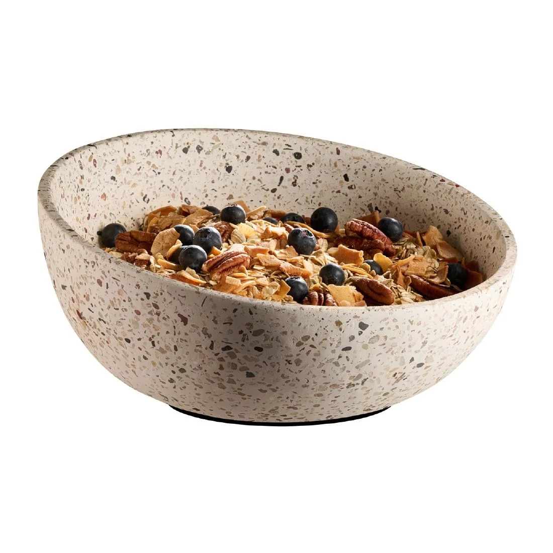 APS TERRAZZO Concrete Bowl 260mm - Image 2