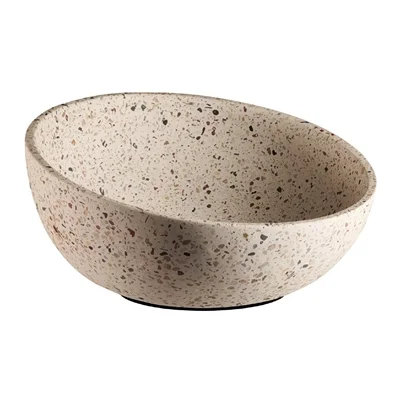 APS TERRAZZO Concrete Bowl 260mm - Image 3