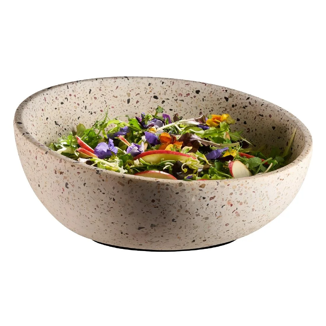 APS TERRAZZO Concrete Bowl 295mm - Image 3