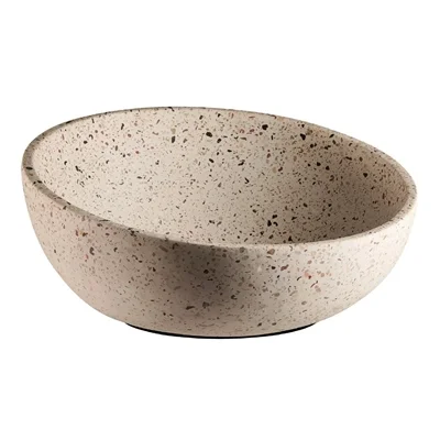 APS TERRAZZO Concrete Bowl 295mm - Image 3