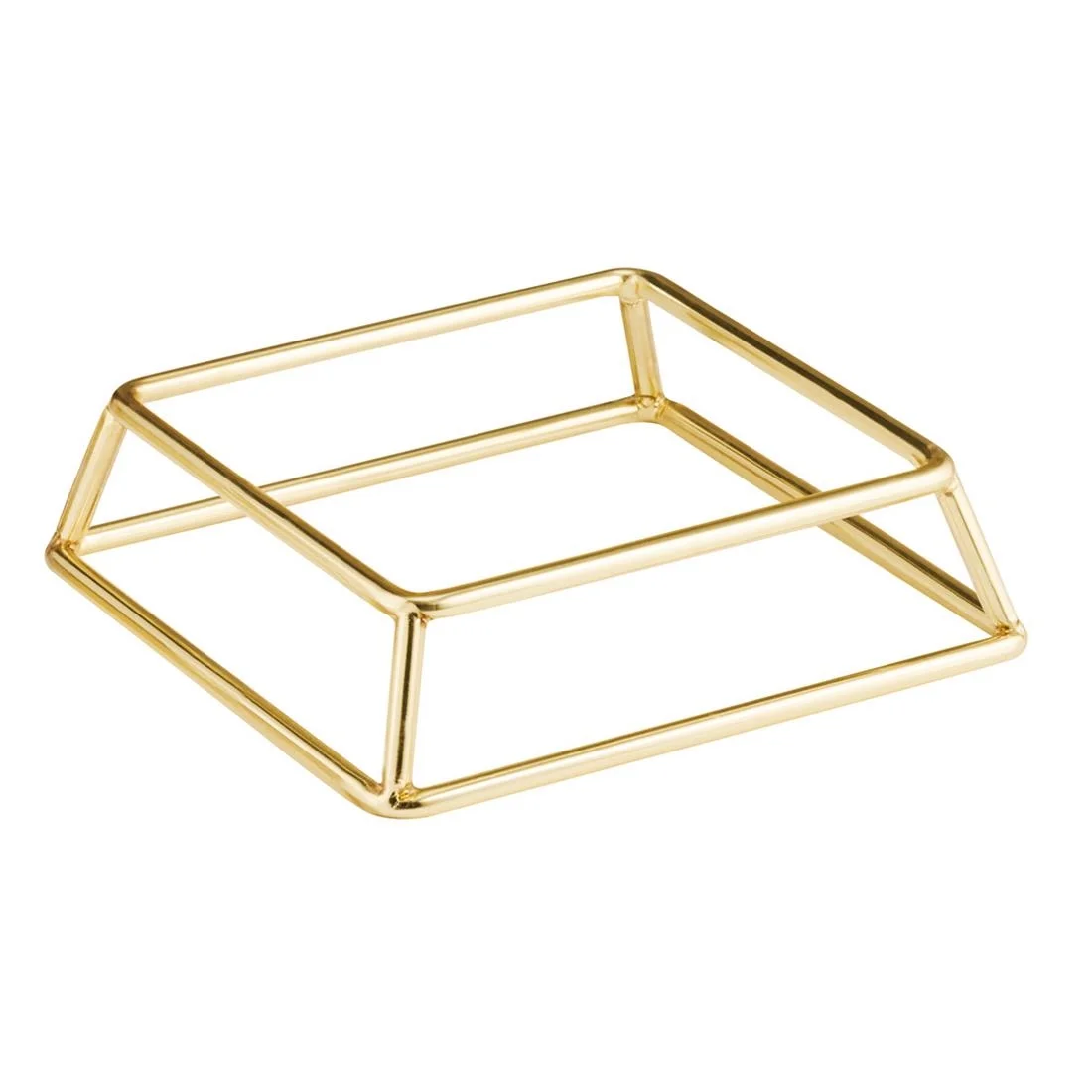 APS MULTI Gold Buffet Stand 180x180x50mm
