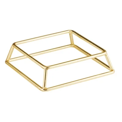APS MULTI Gold Buffet Stand 180x180x50mm - Image 2