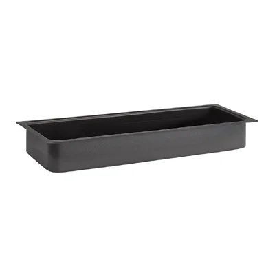 APS VALO Polystyrene Insert Black GN 2/4 515x150x60mm