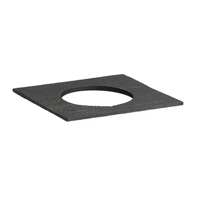 APS Natural Slate Tray Circle GN 1/6 176x162mm - Image 2