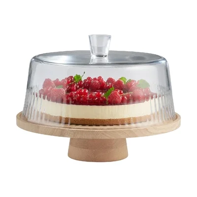 APS VALO Wooden Cake Stand 320x85mm - Image 2