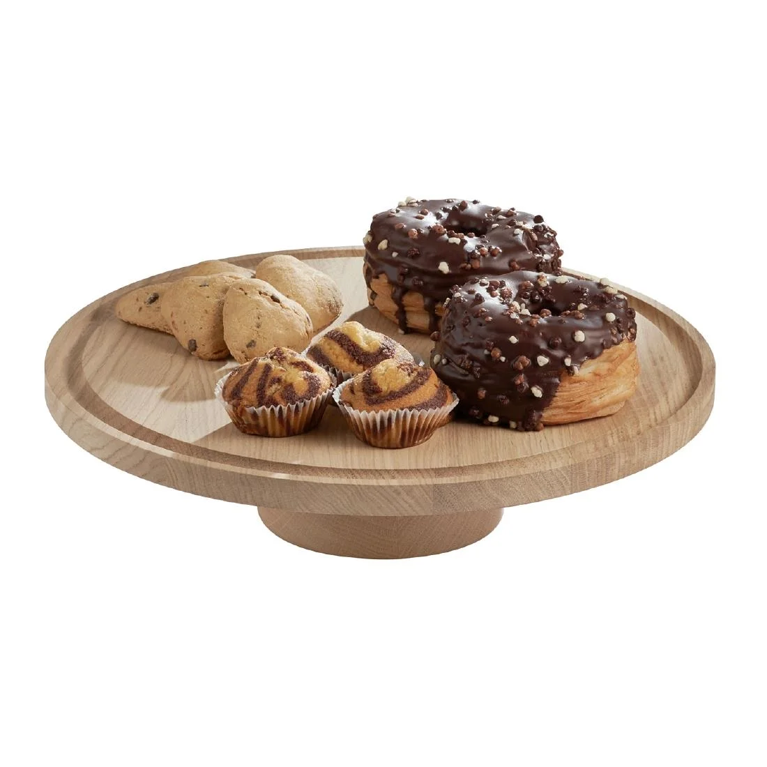 APS VALO Wooden Cake Stand 320x85mm - Image 3