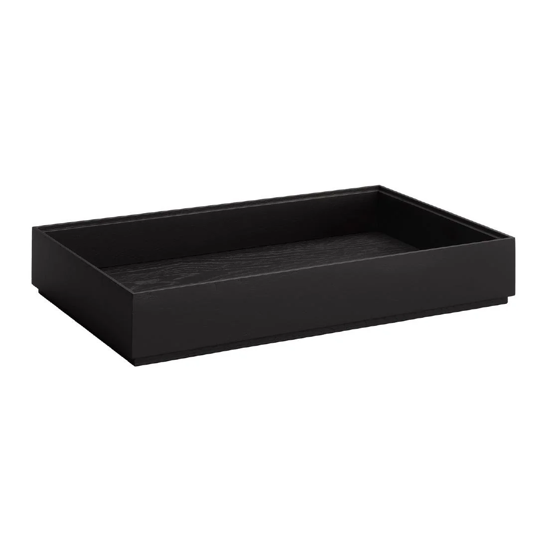 APS VALO Wooden Box Black GN 1/1 85x530x325mm