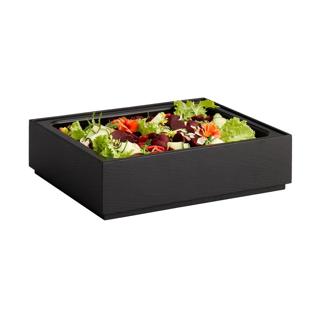 APS VALO Wooden Box Black GN 1/2 85x325x265mm - Image 4