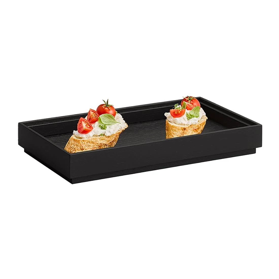 APS VALO Wooden Box Black GN 1/3 45x325x176mm - Image 2