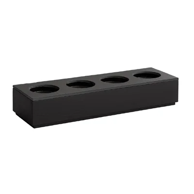 APS VALO Wooden Box Black GN 2/4 85x530x162mm - Image 2