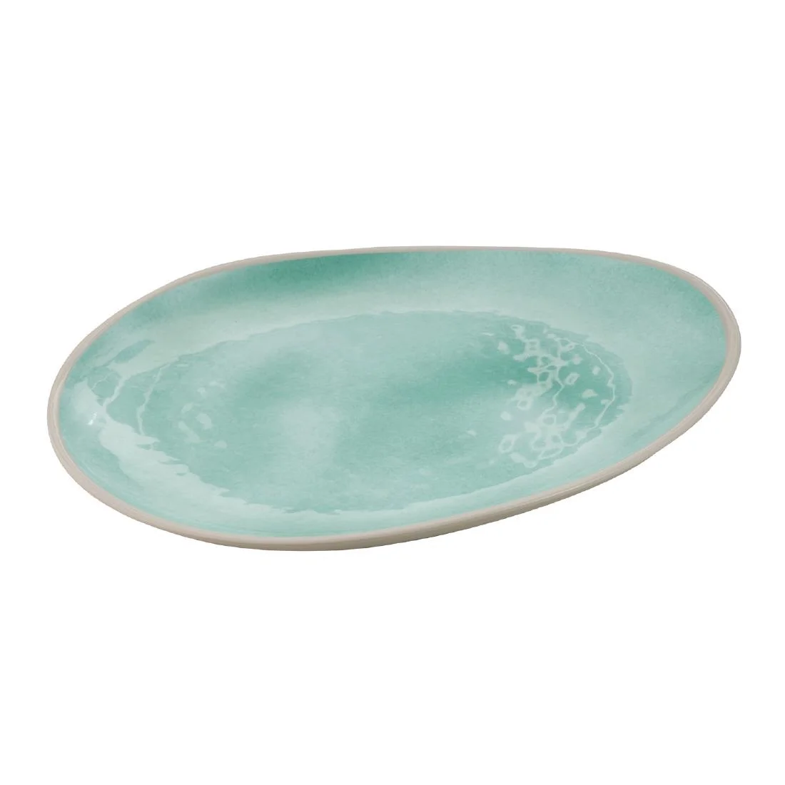 APS CALA Melamine Plate Green 335x260mm - Image 3