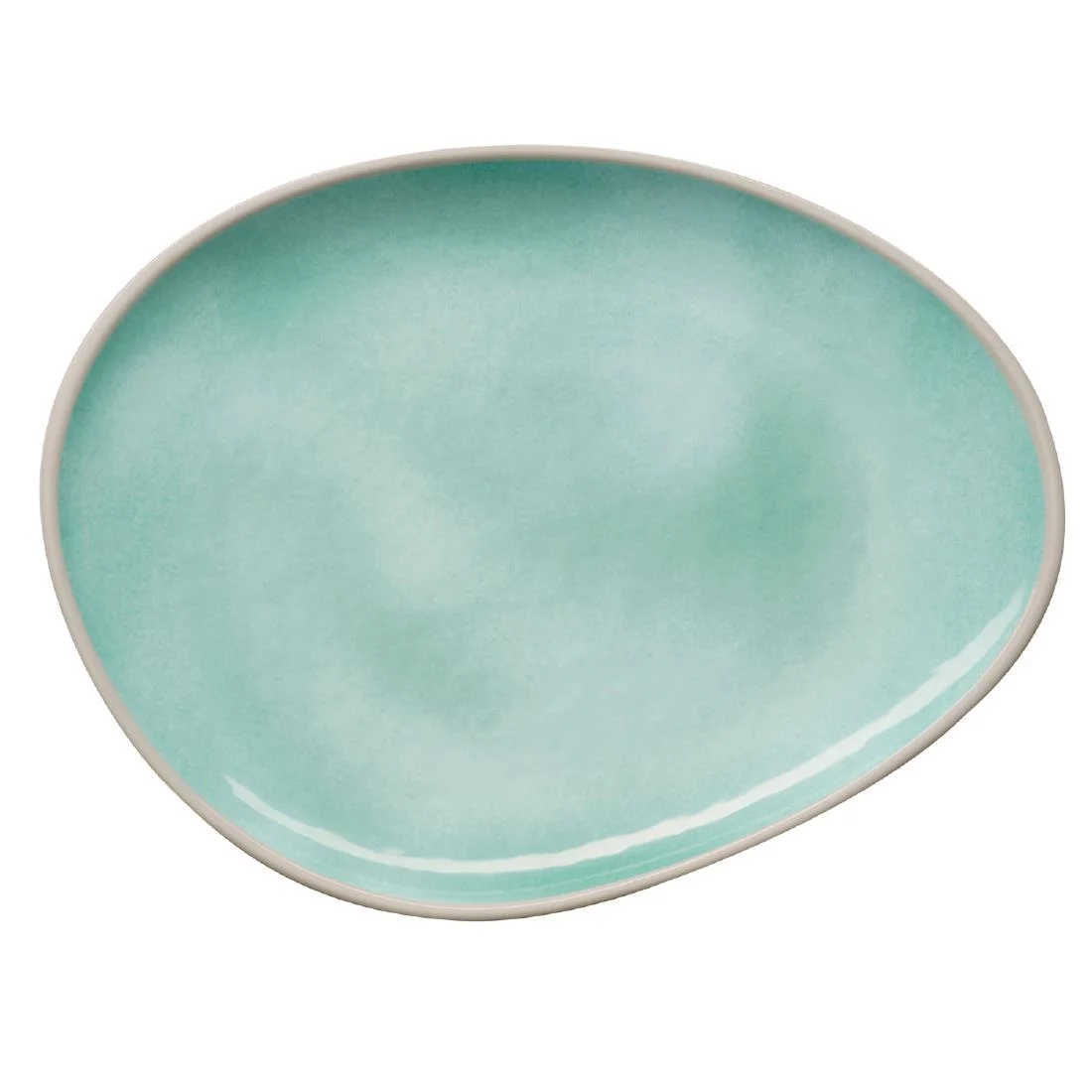APS CALA Melamine Plate Green 335x260mm