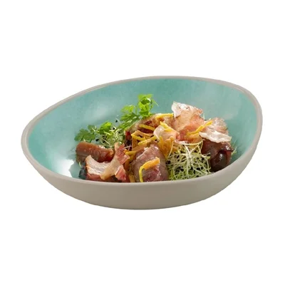APS CALA Melamine Bowl Green 205x180mm - Image 2