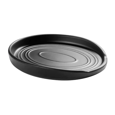 APS OVANA Melamine Cutlery Tray Black 160x120mm - Image 2