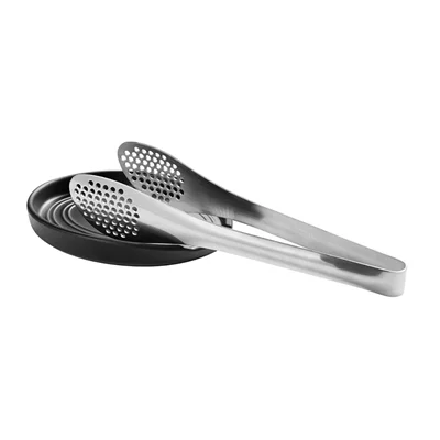APS OVANA Melamine Cutlery Tray Black 160x120mm - Image 3