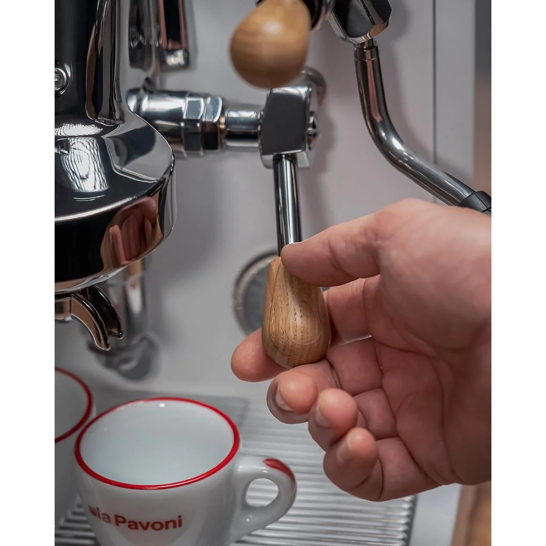 La Pavoni Cellini Evolution Semi-Professional Coffee Machine - Image 9