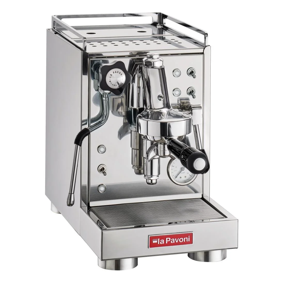 La Pavoni Mini Cellini Semi-Professional Coffee Machine Stainless Steel