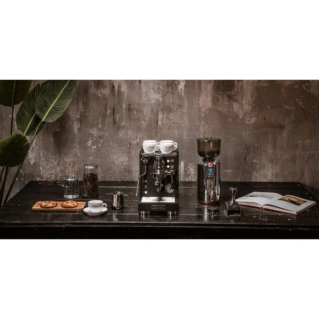 La Pavoni Mini Cellini Semi-Professional Coffee Machine Black - Image 2