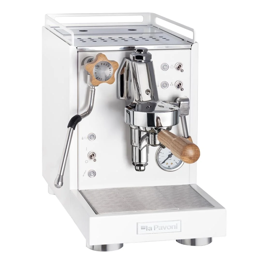 La Pavoni Mini Cellini Semi-Professional Coffee Machine White