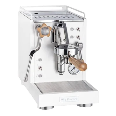La Pavoni Mini Cellini Semi-Professional Coffee Machine White - Image 3