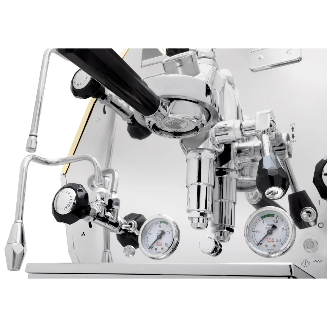 La Pavoni Diamantina Semi-Professional Coffee Machine - Image 4