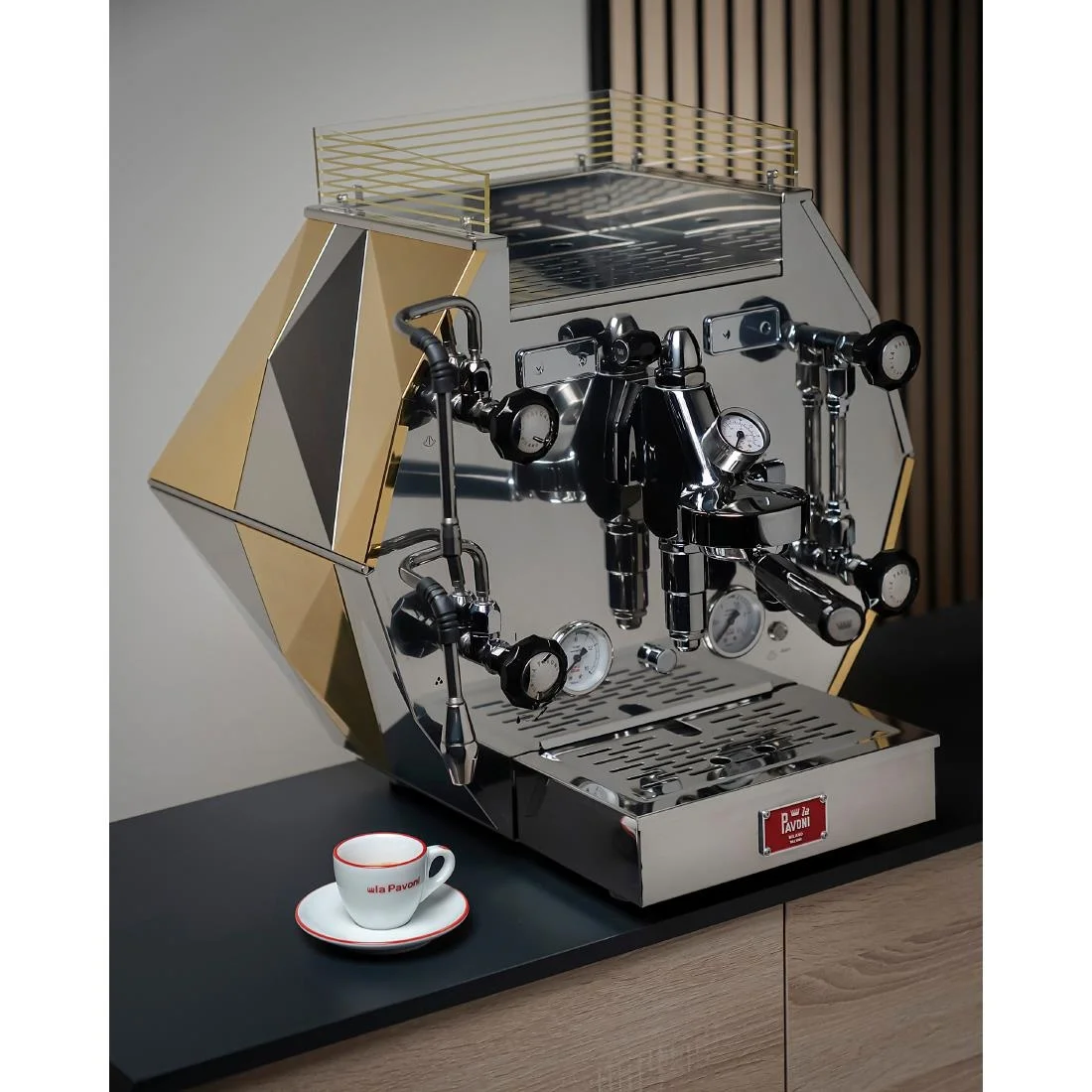 La Pavoni Diamantina Semi-Professional Coffee Machine - Image 12