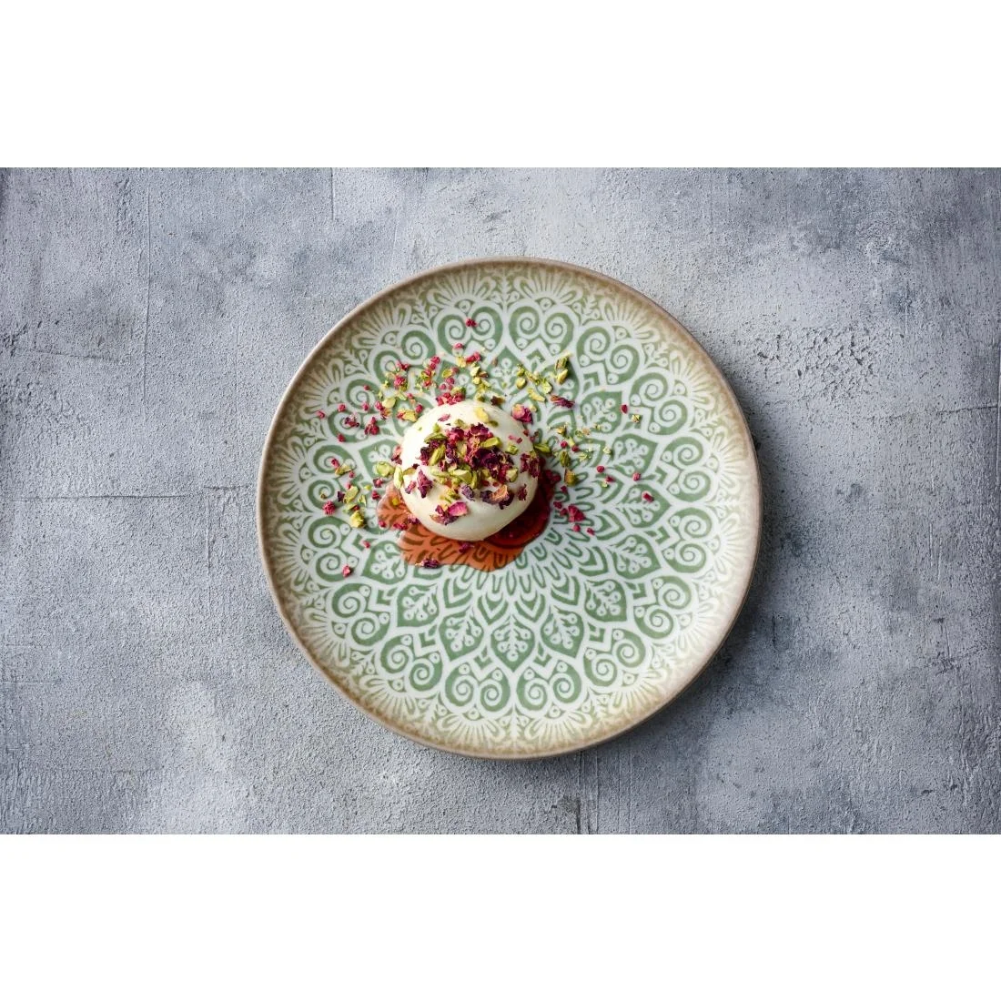 Heart & Soul Soulmate Jade Coupe Plates 210mm (6 Pack) - Image 5