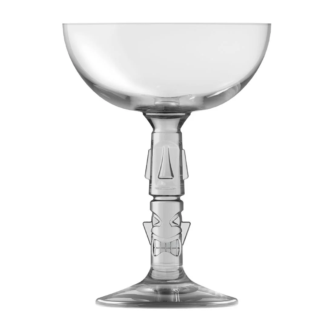Onis Tiki Clear Coupe Glasses 250ml (6 Pack)