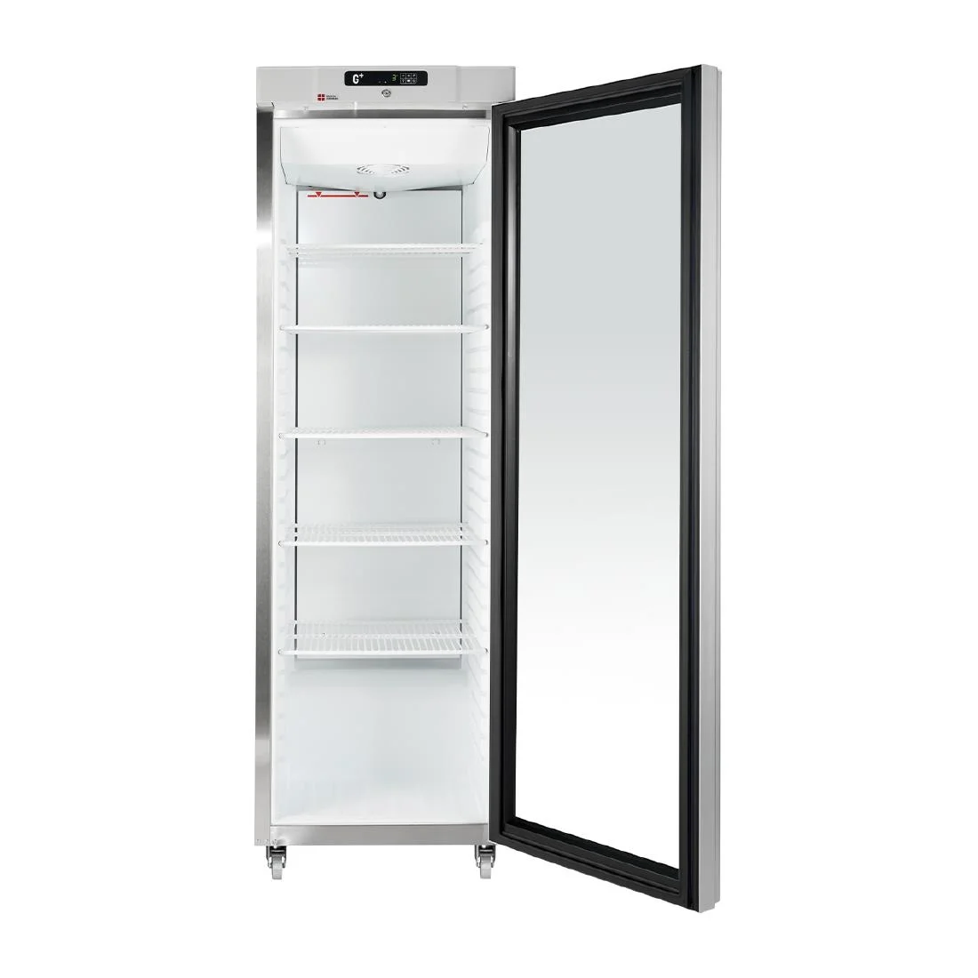 Gram Professional Compact Display Fridge Stainless Steel GR400 - Image 4