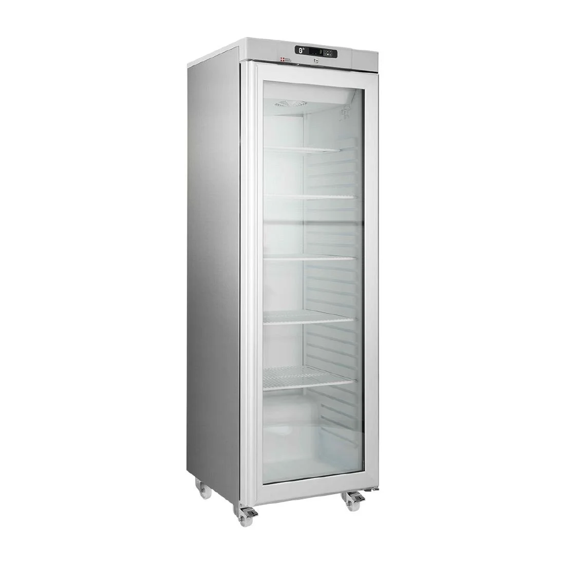 Gram Professional Compact Display Fridge Stainless Steel GR400