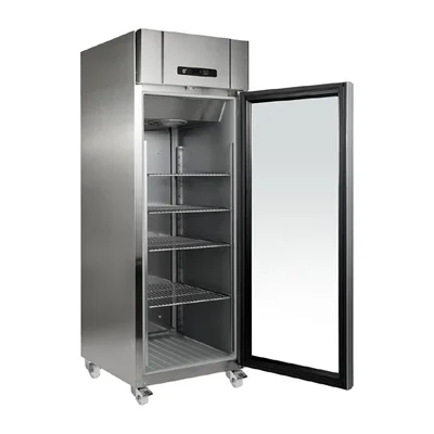 Gram Professional Compact Display Fridge Stainless Steel GR600 - Image 1