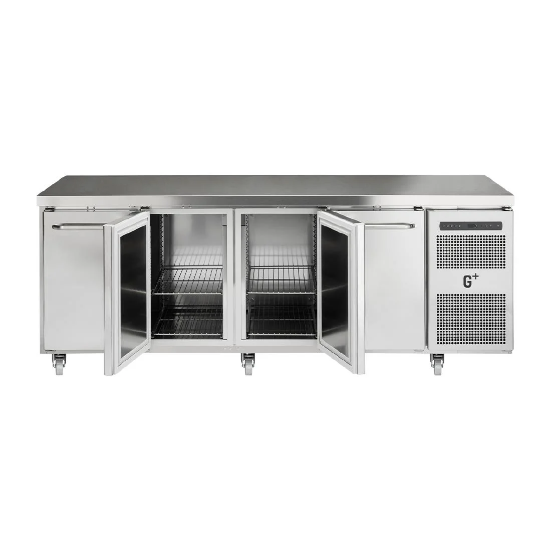 Gram Professional 4 Door Gastro Counter Fridge C4 - Image 3