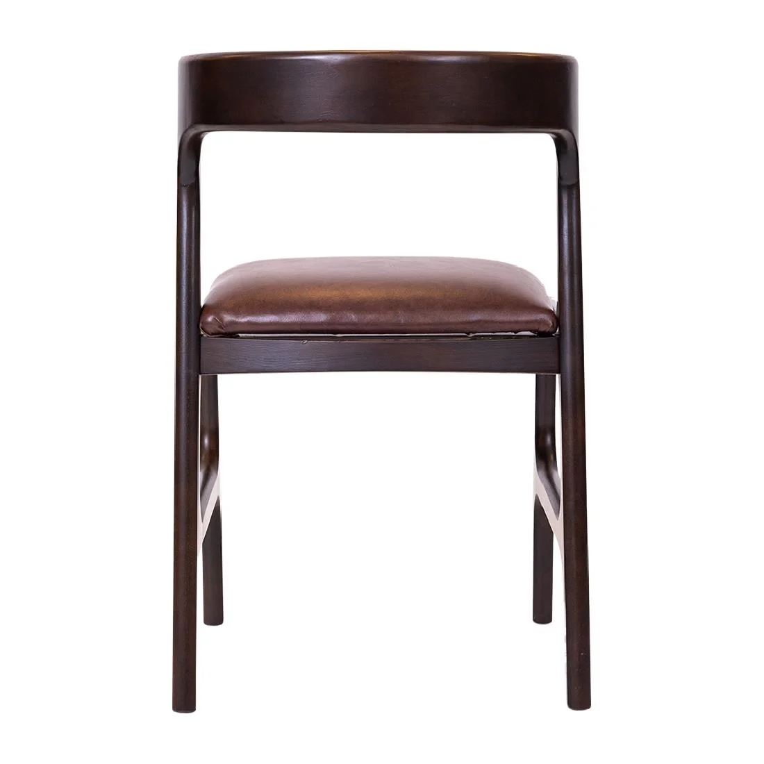Copenhagen Dining Chairs in Dark Walnut & Bison Espresso (6 Pack) - Image 3