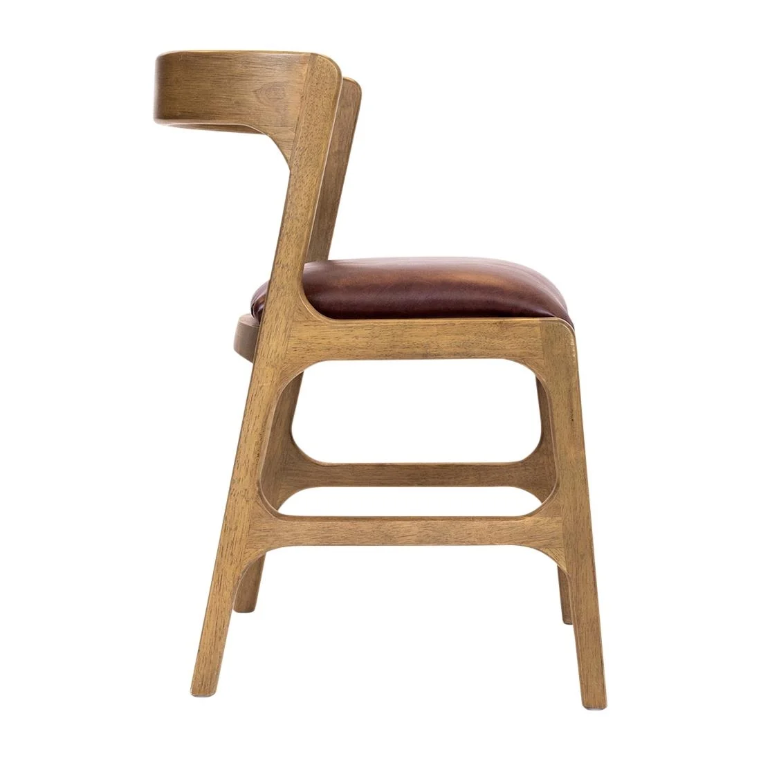 Copenhagen Dining Chairs in Weathered Oak & Bison Espresso (6 Pack) - Image 2