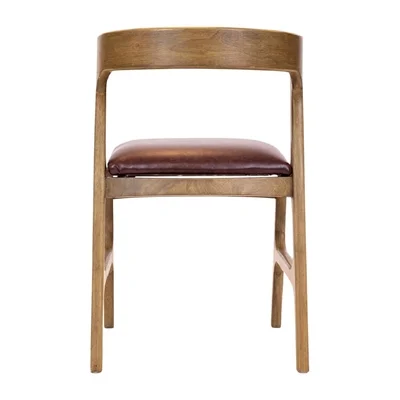 Copenhagen Dining Chairs in Weathered Oak & Bison Espresso (6 Pack) - Image 3