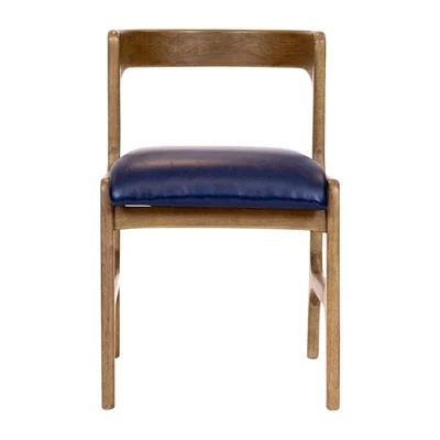 Copenhagen Dining Chairs in Weathered Oak & Bison Midnight (6 Pack) - Image 2