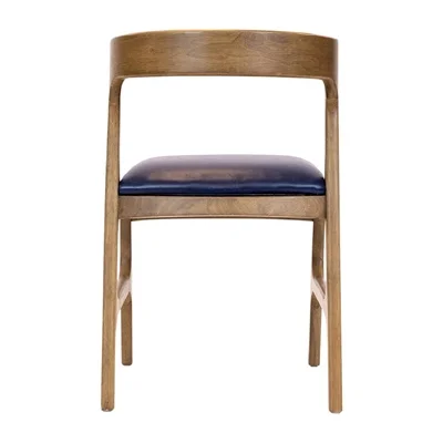 Copenhagen Dining Chairs in Weathered Oak & Bison Midnight (6 Pack) - Image 3